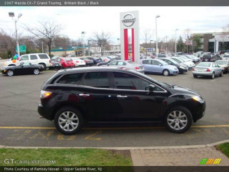 Brilliant Black / Black 2007 Mazda CX-7 Grand Touring
