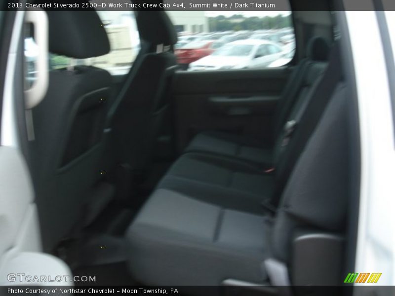 Summit White / Dark Titanium 2013 Chevrolet Silverado 2500HD Work Truck Crew Cab 4x4