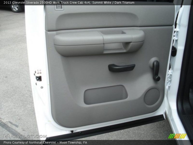 Summit White / Dark Titanium 2013 Chevrolet Silverado 2500HD Work Truck Crew Cab 4x4