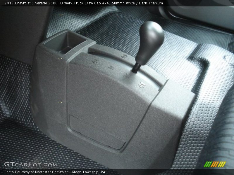 Summit White / Dark Titanium 2013 Chevrolet Silverado 2500HD Work Truck Crew Cab 4x4