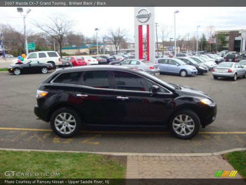 Brilliant Black / Black 2007 Mazda CX-7 Grand Touring