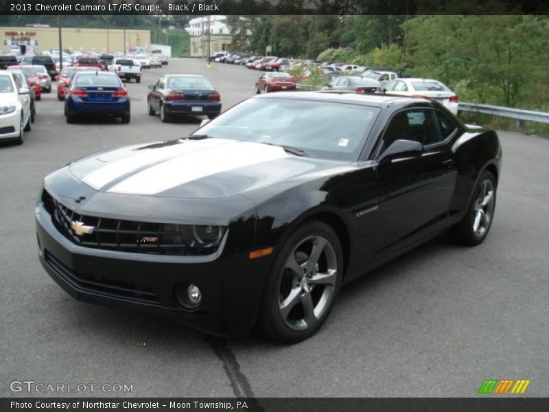 Black / Black 2013 Chevrolet Camaro LT/RS Coupe