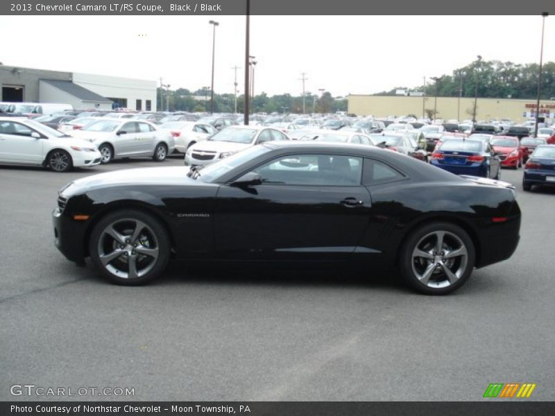 Black / Black 2013 Chevrolet Camaro LT/RS Coupe