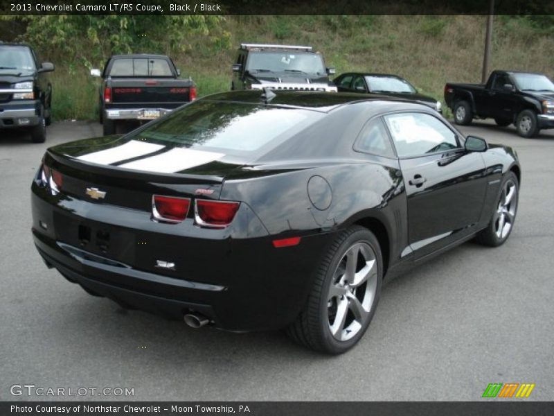Black / Black 2013 Chevrolet Camaro LT/RS Coupe
