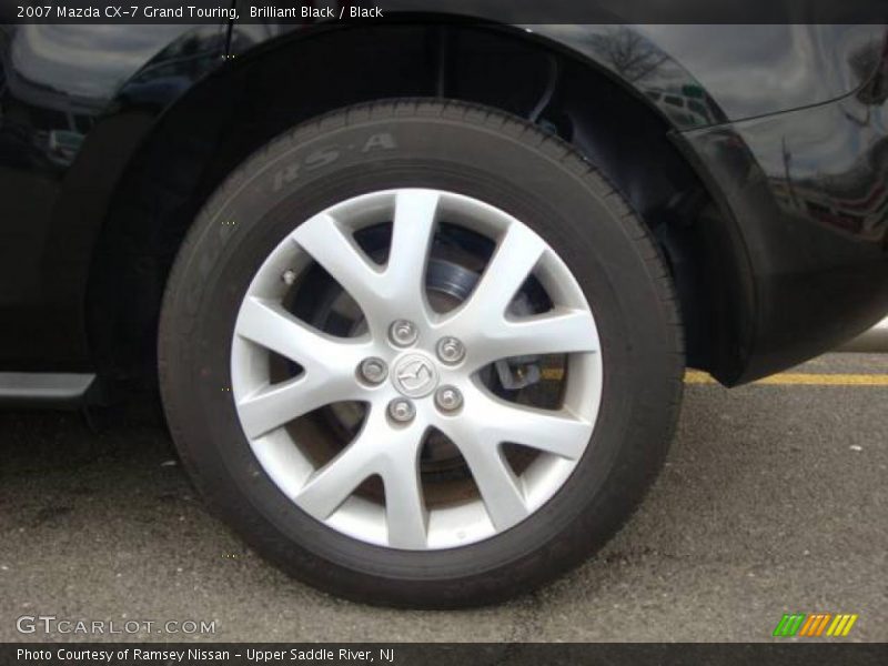 Brilliant Black / Black 2007 Mazda CX-7 Grand Touring