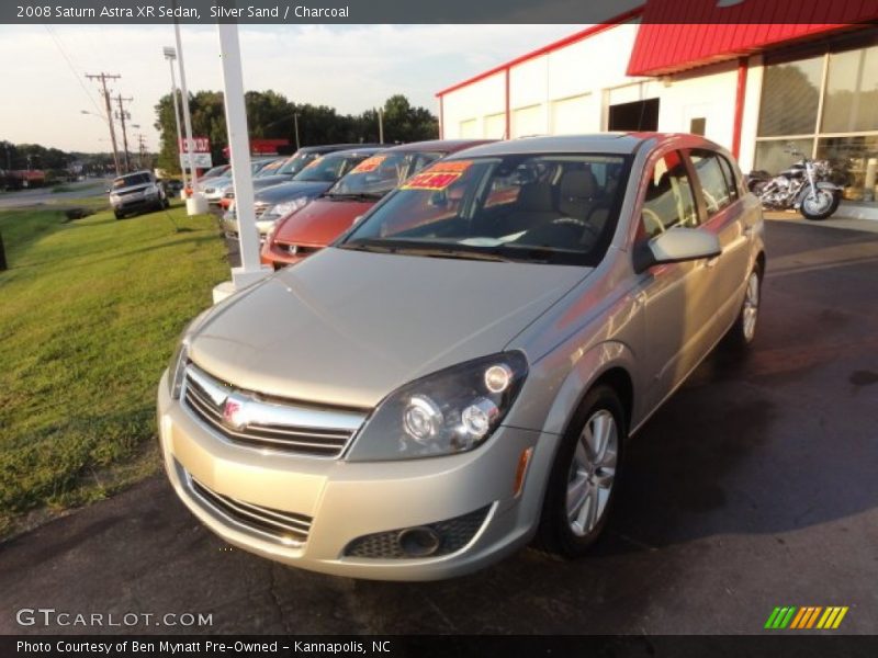 Silver Sand / Charcoal 2008 Saturn Astra XR Sedan