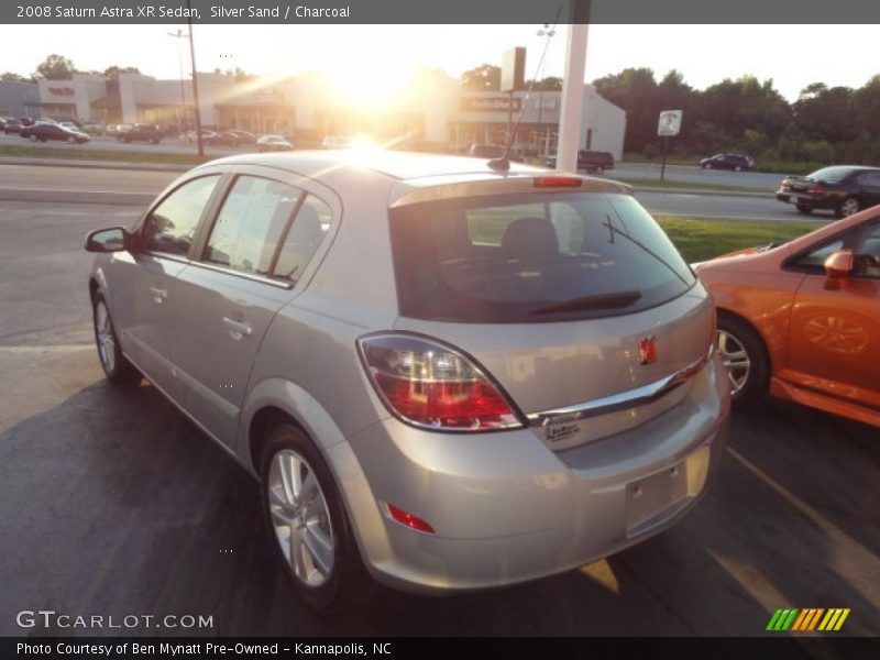 Silver Sand / Charcoal 2008 Saturn Astra XR Sedan