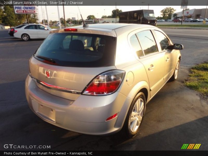 Silver Sand / Charcoal 2008 Saturn Astra XR Sedan