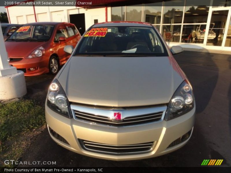 Silver Sand / Charcoal 2008 Saturn Astra XR Sedan