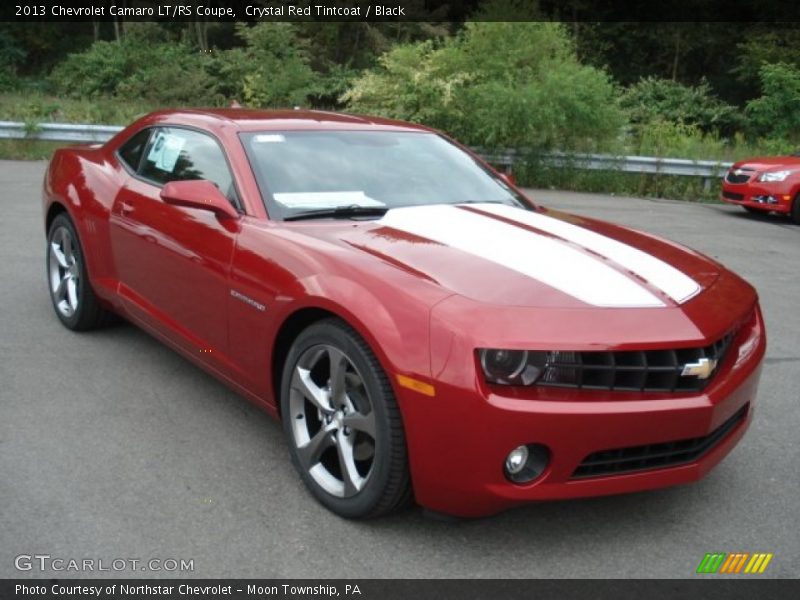 Crystal Red Tintcoat / Black 2013 Chevrolet Camaro LT/RS Coupe