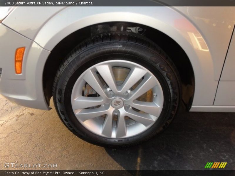Silver Sand / Charcoal 2008 Saturn Astra XR Sedan