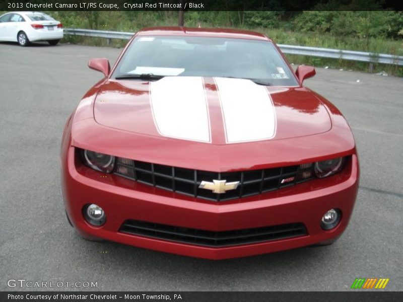 Crystal Red Tintcoat / Black 2013 Chevrolet Camaro LT/RS Coupe