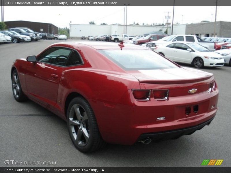 Crystal Red Tintcoat / Black 2013 Chevrolet Camaro LT/RS Coupe