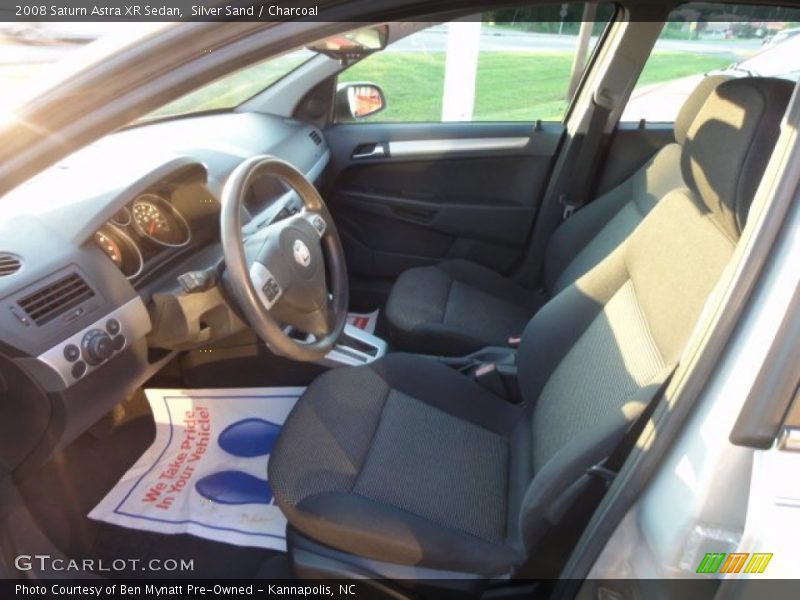 Silver Sand / Charcoal 2008 Saturn Astra XR Sedan