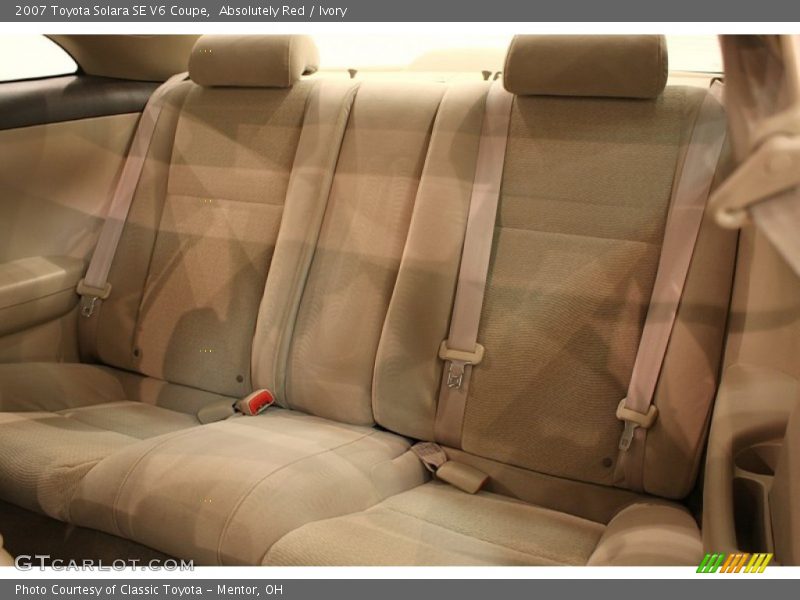 Absolutely Red / Ivory 2007 Toyota Solara SE V6 Coupe