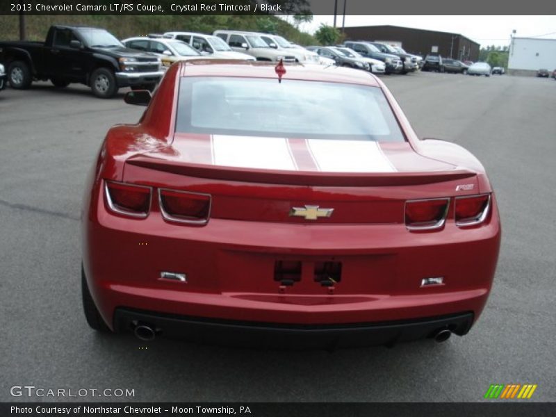 Crystal Red Tintcoat / Black 2013 Chevrolet Camaro LT/RS Coupe