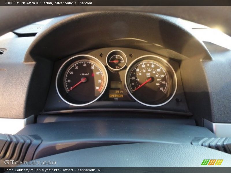 Silver Sand / Charcoal 2008 Saturn Astra XR Sedan