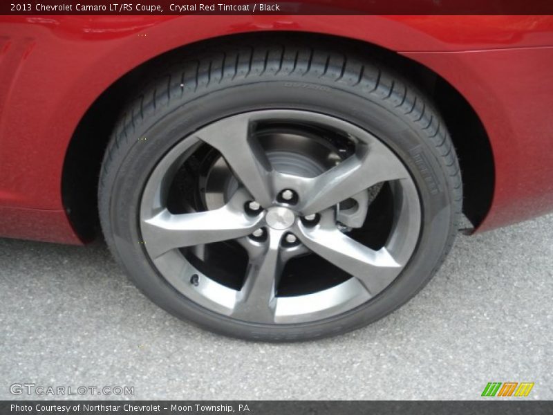 Crystal Red Tintcoat / Black 2013 Chevrolet Camaro LT/RS Coupe