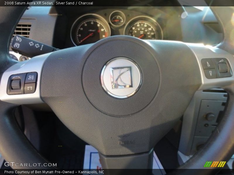 Silver Sand / Charcoal 2008 Saturn Astra XR Sedan