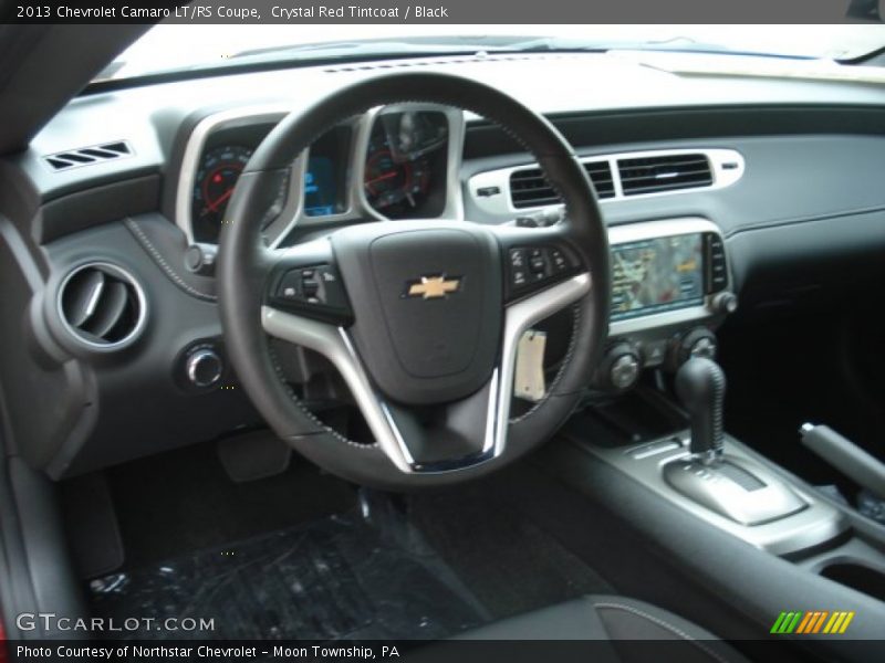 Crystal Red Tintcoat / Black 2013 Chevrolet Camaro LT/RS Coupe