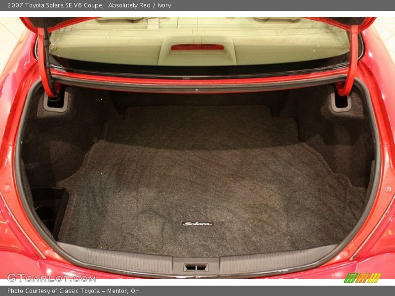 Absolutely Red / Ivory 2007 Toyota Solara SE V6 Coupe