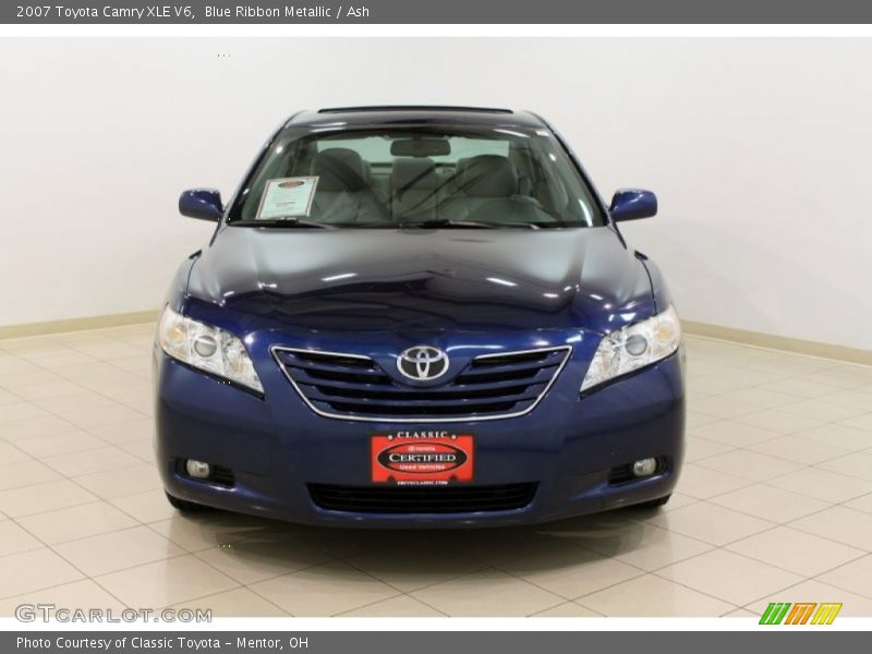 Blue Ribbon Metallic / Ash 2007 Toyota Camry XLE V6