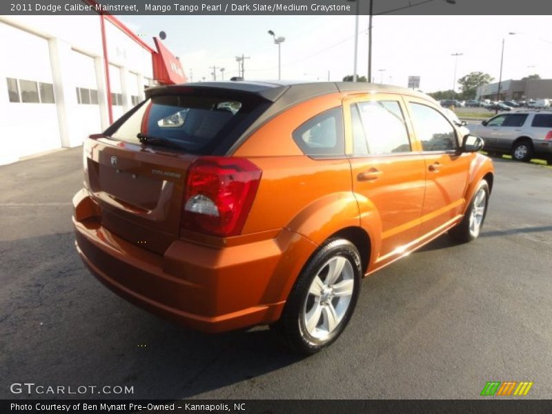 Mango Tango Pearl / Dark Slate/Medium Graystone 2011 Dodge Caliber Mainstreet