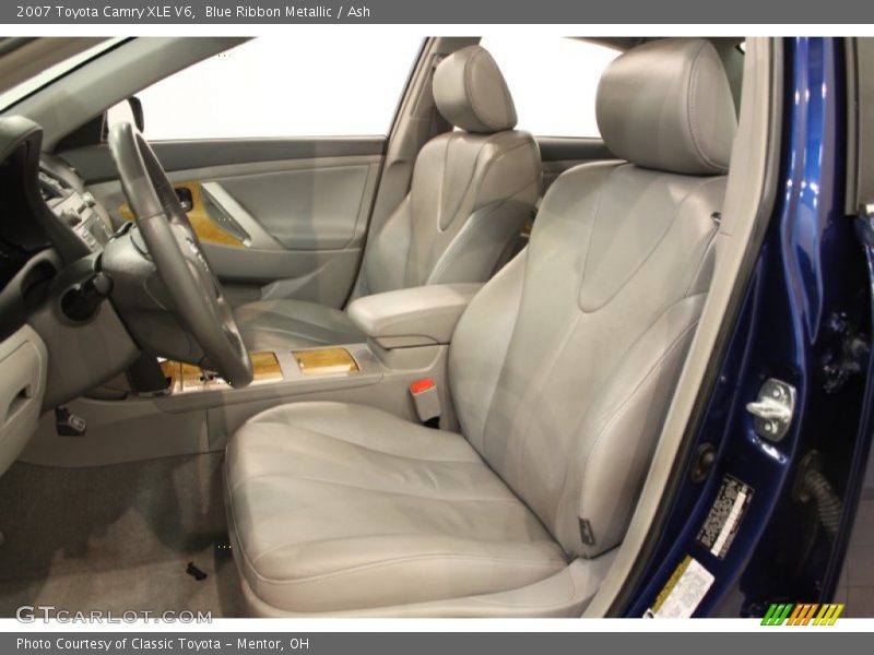 Blue Ribbon Metallic / Ash 2007 Toyota Camry XLE V6
