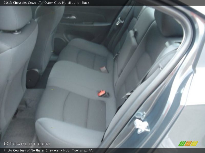 Cyber Gray Metallic / Jet Black 2013 Chevrolet Cruze LT