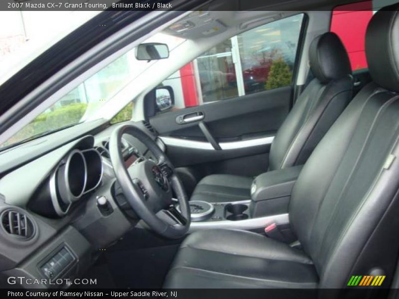 Brilliant Black / Black 2007 Mazda CX-7 Grand Touring