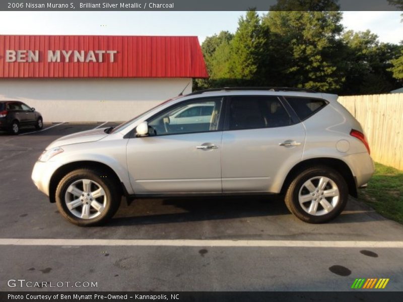 Brilliant Silver Metallic / Charcoal 2006 Nissan Murano S