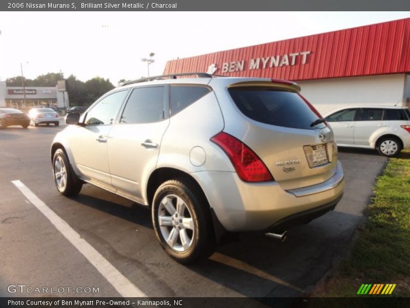 Brilliant Silver Metallic / Charcoal 2006 Nissan Murano S
