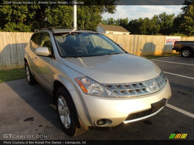Brilliant Silver Metallic / Charcoal 2006 Nissan Murano S