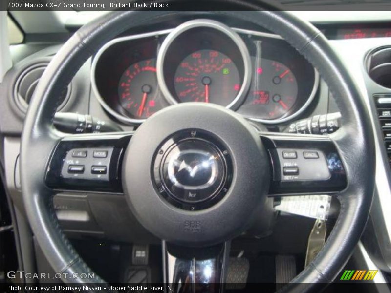 Brilliant Black / Black 2007 Mazda CX-7 Grand Touring
