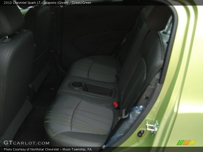 Rear Seat of 2013 Spark LT