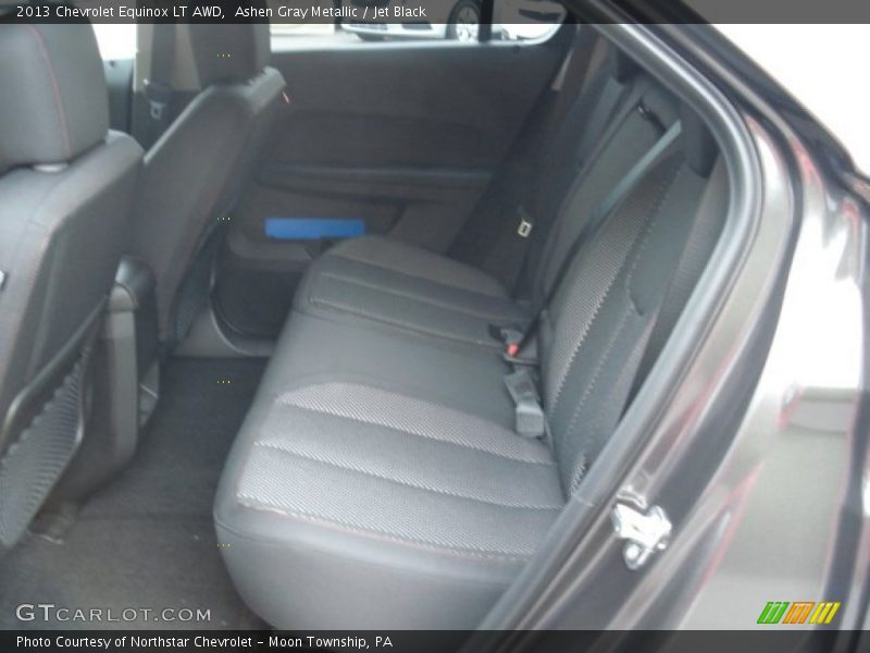 Ashen Gray Metallic / Jet Black 2013 Chevrolet Equinox LT AWD