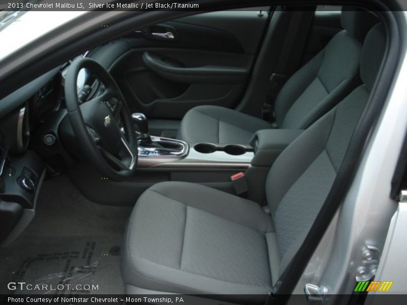 Silver Ice Metallic / Jet Black/Titanium 2013 Chevrolet Malibu LS