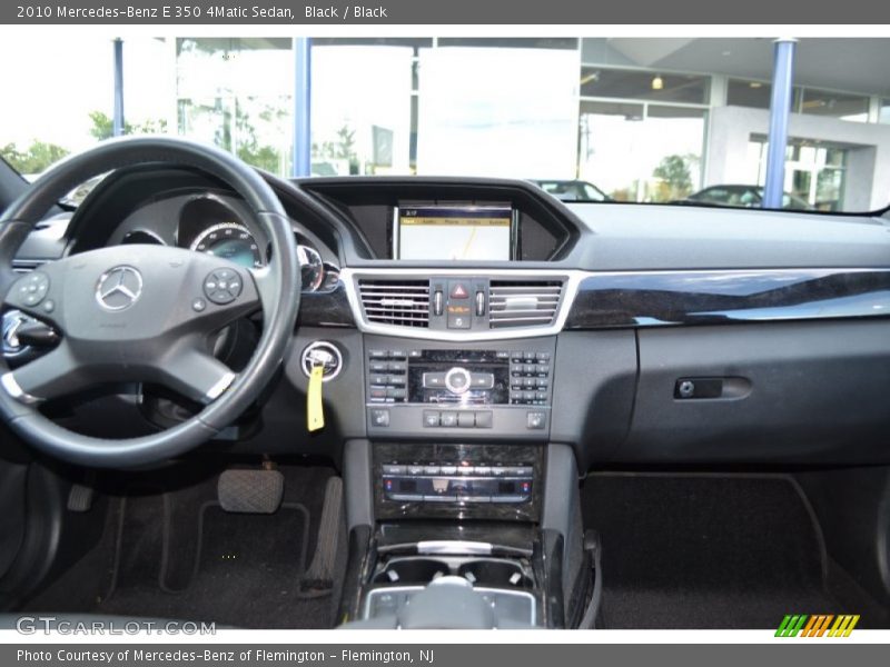 Black / Black 2010 Mercedes-Benz E 350 4Matic Sedan