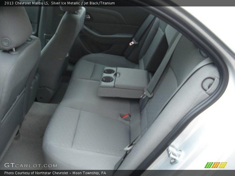 Silver Ice Metallic / Jet Black/Titanium 2013 Chevrolet Malibu LS