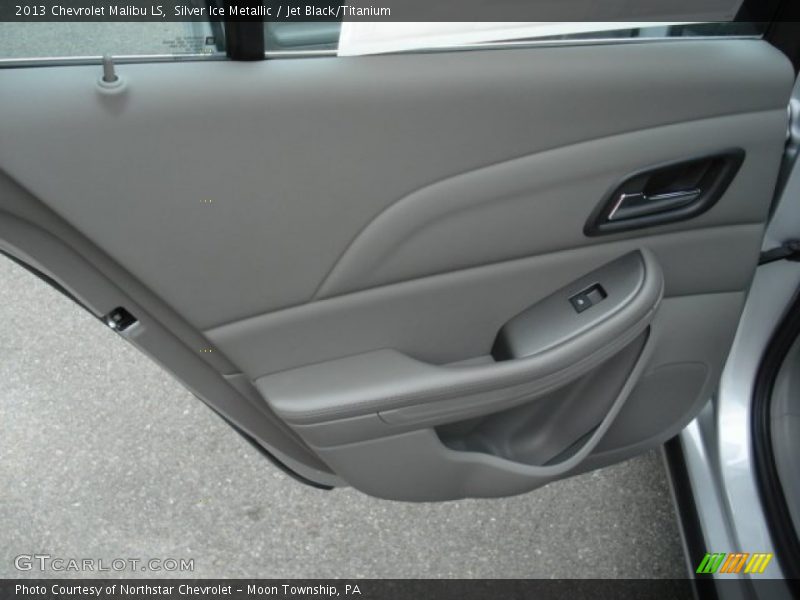 Silver Ice Metallic / Jet Black/Titanium 2013 Chevrolet Malibu LS