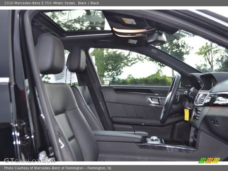Black / Black 2010 Mercedes-Benz E 350 4Matic Sedan