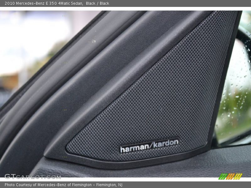 Black / Black 2010 Mercedes-Benz E 350 4Matic Sedan