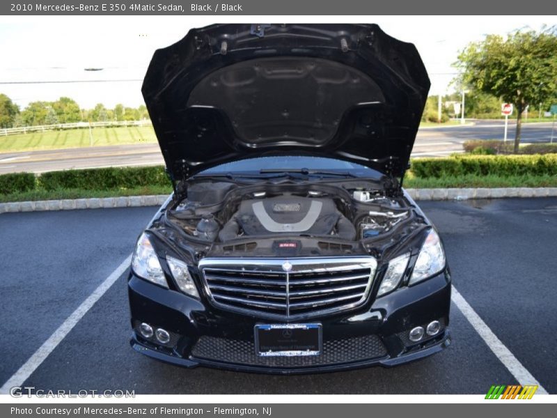 Black / Black 2010 Mercedes-Benz E 350 4Matic Sedan