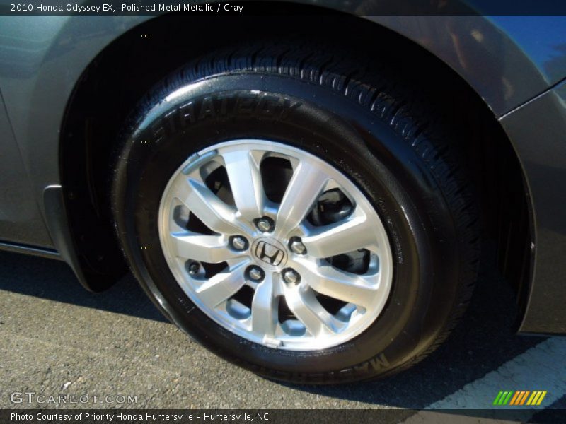 Polished Metal Metallic / Gray 2010 Honda Odyssey EX