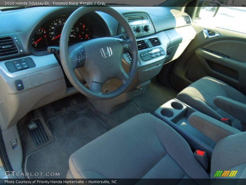 Polished Metal Metallic / Gray 2010 Honda Odyssey EX