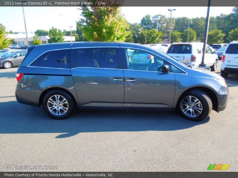 Polished Metal Metallic / Gray 2011 Honda Odyssey EX-L