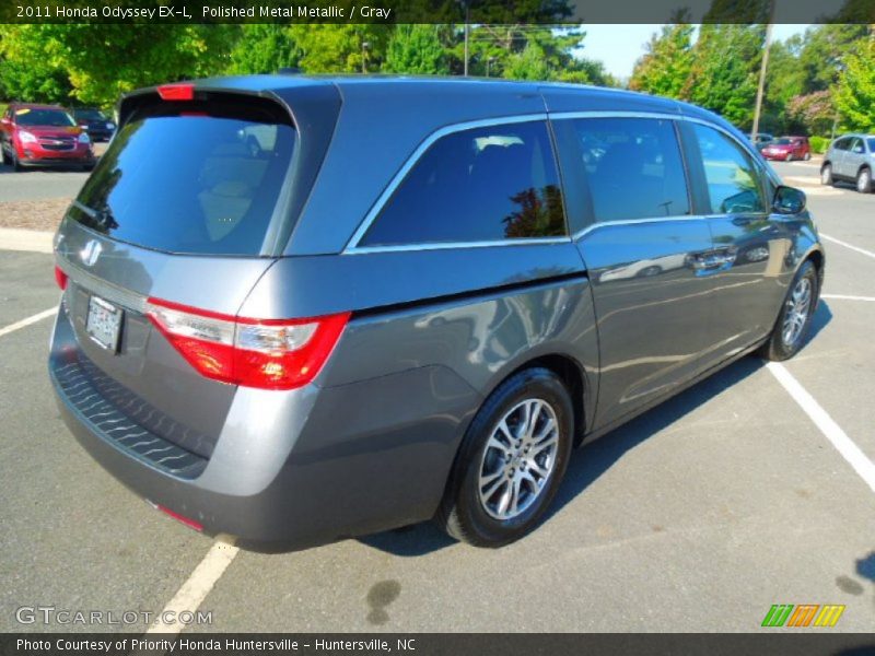 Polished Metal Metallic / Gray 2011 Honda Odyssey EX-L