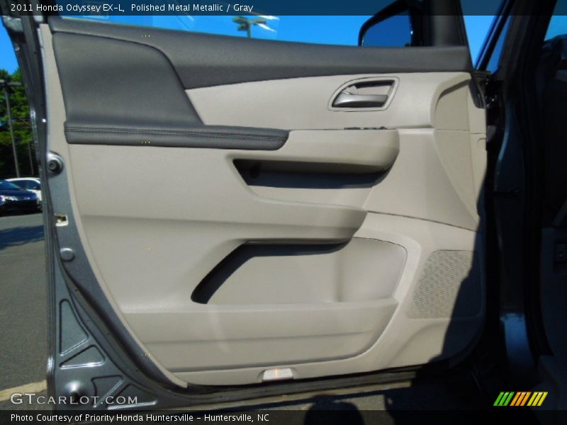 Polished Metal Metallic / Gray 2011 Honda Odyssey EX-L