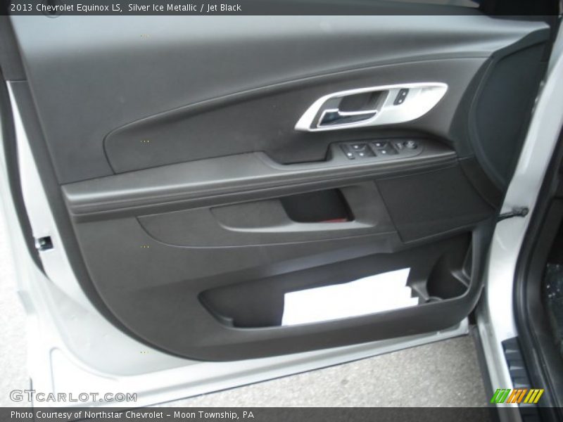 Silver Ice Metallic / Jet Black 2013 Chevrolet Equinox LS