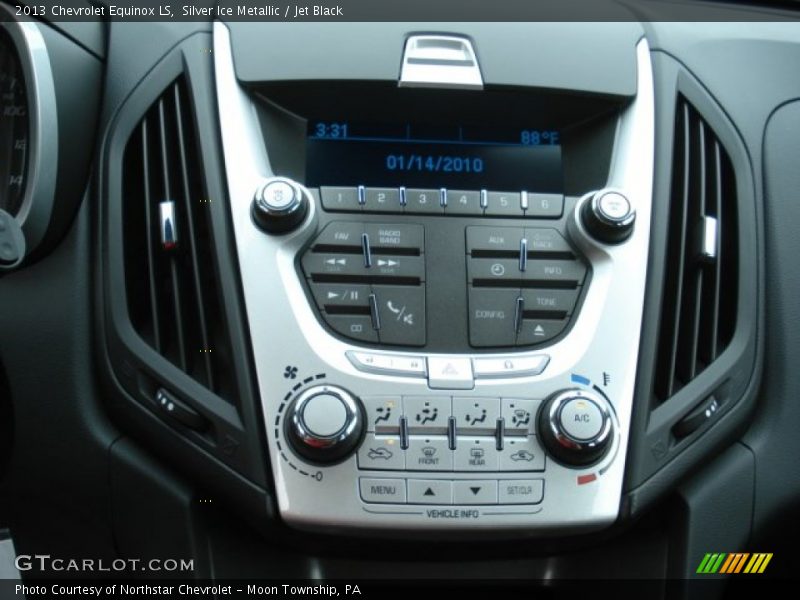Silver Ice Metallic / Jet Black 2013 Chevrolet Equinox LS